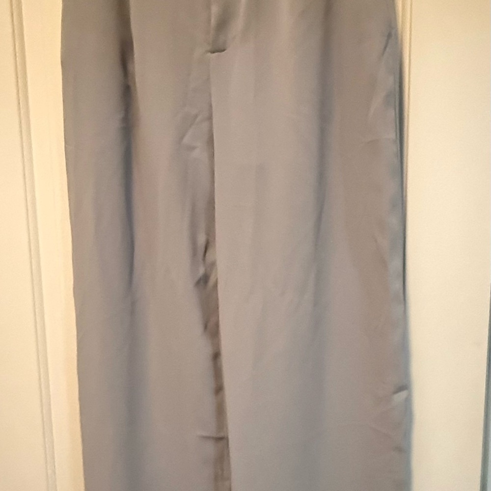 Women’s Classic Straight Leg Dress Pants - Light blueish Gray